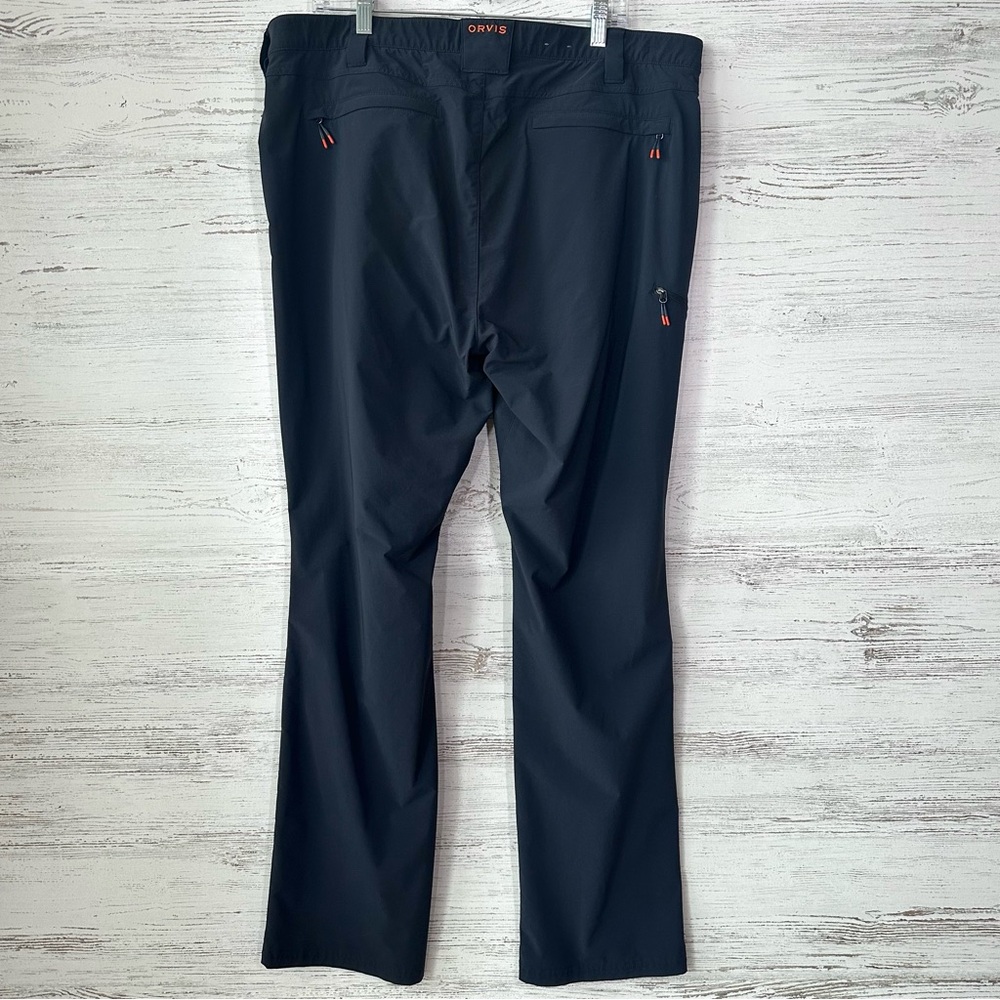 ORVIS Jackson Quick Dry Regular Fit Pants Nylon SPF 50+ Summer 2024 Black 40x32 - Picture 6 of 10